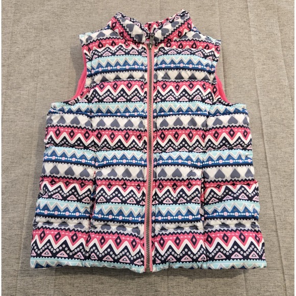 Gymboree Other - Gymboree Girl's Fleece Lined Puffer Coat Vest w/ Pockets‎ Size L (10-12)